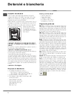 Предварительный просмотр 8 страницы Hotpoint ARTXD 129 Installation Instructions And Operation Manual