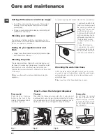 Предварительный просмотр 22 страницы Hotpoint ARTXD 129 Installation Instructions And Operation Manual