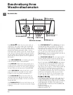 Предварительный просмотр 40 страницы Hotpoint ARTXD 129 Installation Instructions And Operation Manual