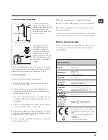 Предварительный просмотр 51 страницы Hotpoint ARTXD 129 Installation Instructions And Operation Manual