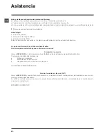 Предварительный просмотр 60 страницы Hotpoint ARTXD 129 Installation Instructions And Operation Manual