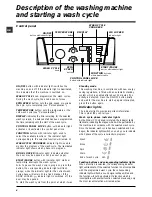 Предварительный просмотр 4 страницы Hotpoint ARTXF 109 Instructions For Use Manual