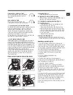 Предварительный просмотр 5 страницы Hotpoint ARTXF 109 Instructions For Use Manual