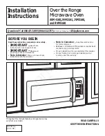 Hotpoint AVM4160 Installation Instructions Manual предпросмотр