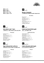 Preview for 1 page of Hotpoint BCB 3x A F Operating Instructions Manual