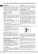 Предварительный просмотр 46 страницы Hotpoint BCB 3x A F Operating Instructions Manual