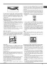 Предварительный просмотр 47 страницы Hotpoint BCB 3x A F Operating Instructions Manual