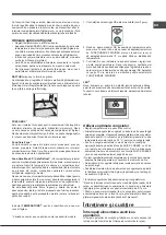 Предварительный просмотр 51 страницы Hotpoint BCB 3x A F Operating Instructions Manual