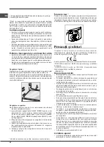 Предварительный просмотр 52 страницы Hotpoint BCB 3x A F Operating Instructions Manual