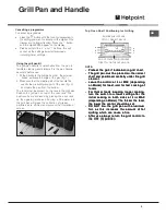 Предварительный просмотр 9 страницы Hotpoint BD32B/2 Instructions For Use And Installation Instructions