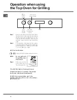 Предварительный просмотр 10 страницы Hotpoint BD32B/2 Instructions For Use And Installation Instructions