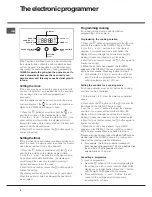 Preview for 8 page of Hotpoint BD32B Instructions For Installation And Use Manual