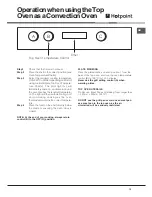 Preview for 13 page of Hotpoint BD32B Instructions For Installation And Use Manual