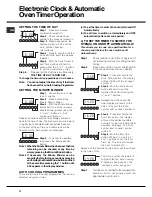 Предварительный просмотр 12 страницы Hotpoint BD52 Instructions For Installation And Use Manual