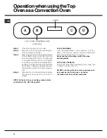 Предварительный просмотр 18 страницы Hotpoint BD52 Instructions For Installation And Use Manual