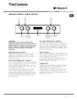 Предварительный просмотр 7 страницы Hotpoint BD52B/2 Instructions For Installation And Use Manual