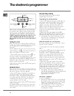 Предварительный просмотр 10 страницы Hotpoint BD52B/2 Instructions For Installation And Use Manual