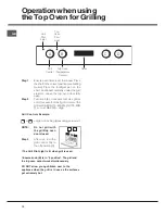 Предварительный просмотр 12 страницы Hotpoint BD52B/2 Instructions For Installation And Use Manual