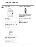 Предварительный просмотр 32 страницы Hotpoint BD52B/2 Instructions For Installation And Use Manual