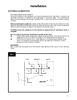 Предварительный просмотр 21 страницы Hotpoint BE72 Instructions For Installation And Use Manual