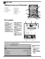 Preview for 8 page of Hotpoint BFT68 Instructions For Installation And Use Manual