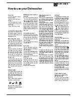 Preview for 9 page of Hotpoint BFT68 Instructions For Installation And Use Manual