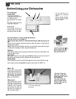 Preview for 11 page of Hotpoint BFV680 Instructions For Installation And Use Manual