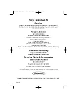 Preview for 16 page of Hotpoint BG05 Instructions For Installation And Use Manual