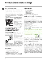 Предварительный просмотр 30 страницы Hotpoint BHWD 125 Instructions For Use Manual