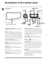 Предварительный просмотр 10 страницы Hotpoint BHWDD 74 Instructions For Use Manual