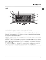 Предварительный просмотр 11 страницы Hotpoint BHWDD 74 Instructions For Use Manual