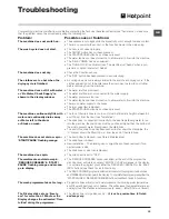 Предварительный просмотр 15 страницы Hotpoint BHWDD 74 Instructions For Use Manual