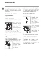 Предварительный просмотр 2 страницы Hotpoint BHWM 149 Instructions For Use Manual