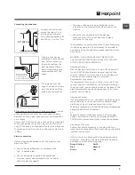 Предварительный просмотр 3 страницы Hotpoint BHWM 149 Instructions For Use Manual