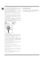 Предварительный просмотр 4 страницы Hotpoint BHWM 149 Instructions For Use Manual