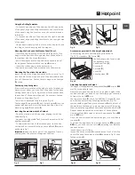 Предварительный просмотр 7 страницы Hotpoint BHWM 149 Instructions For Use Manual