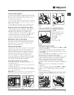 Предварительный просмотр 7 страницы Hotpoint BHWM149 Instructions For Use Manual