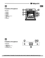 Предварительный просмотр 3 страницы Hotpoint BQ 63 (K) Operating Instructions Manual