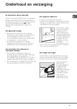 Preview for 37 page of Hotpoint BS 16 Series Operating Instructions Manual