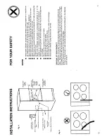 Предварительный просмотр 5 страницы Hotpoint BS 22 Instructions For Installation And Use Manual