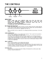 Предварительный просмотр 7 страницы Hotpoint BS61 MK2 Instructions For Installation And Use Manual