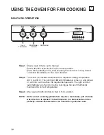 Предварительный просмотр 18 страницы Hotpoint BS61 MK2 Instructions For Installation And Use Manual