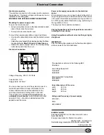 Предварительный просмотр 15 страницы Hotpoint BS63E Instructions For Installation And Use Manual