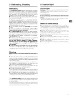 Предварительный просмотр 11 страницы Hotpoint BT40 and Installation And Operating Instructions Manual