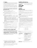 Предварительный просмотр 12 страницы Hotpoint BT40 and Installation And Operating Instructions Manual