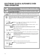 Предварительный просмотр 12 страницы Hotpoint BU62 Instructions For Installation And Use Manual