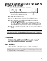 Предварительный просмотр 19 страницы Hotpoint BU62 Instructions For Installation And Use Manual