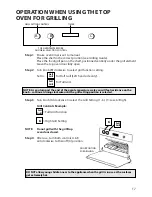 Предварительный просмотр 17 страницы Hotpoint BU71 Instructions For Installation And Use Manual