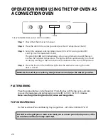 Предварительный просмотр 20 страницы Hotpoint BU71 Instructions For Installation And Use Manual