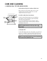 Предварительный просмотр 29 страницы Hotpoint BU71 Instructions For Installation And Use Manual